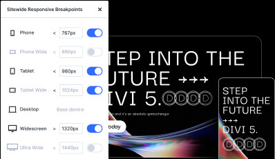LaunchForge responsive design